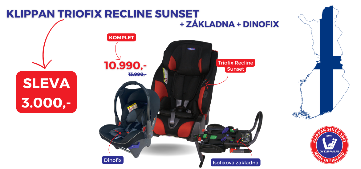 Recline Sunset se základnou a Dinofixem